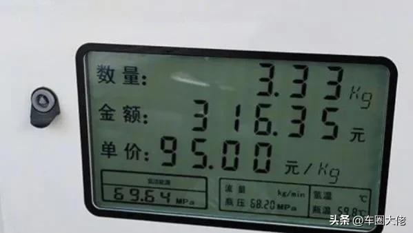 华为汽车氢能源车价格图片(华为第一台氢能源汽车多少钱一辆)